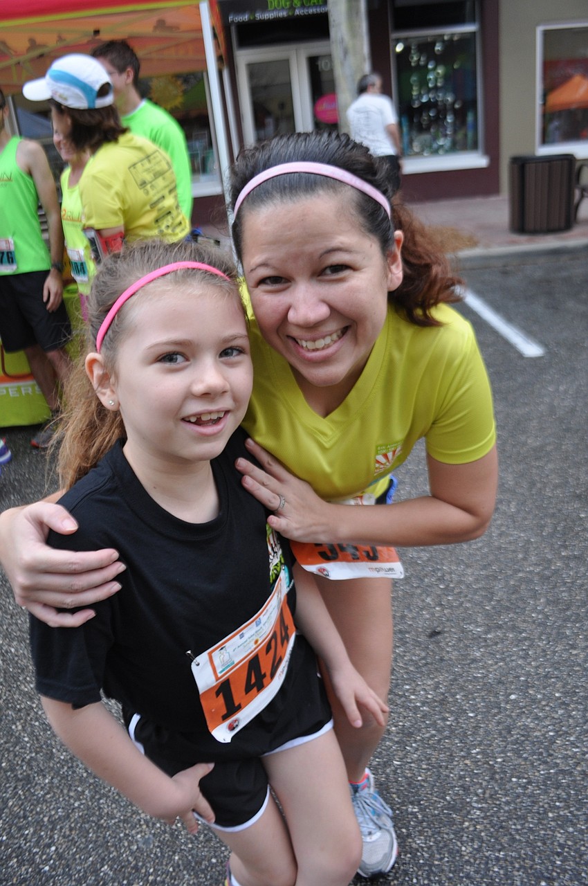 Kiera and Adrianne Avila are eager to get started.