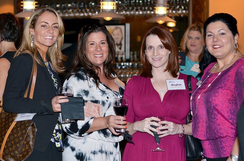 Deirdre Aretini, Nicole Pepe-Dorn, Chairwoman Meghan Serrano and Alina Cemitier