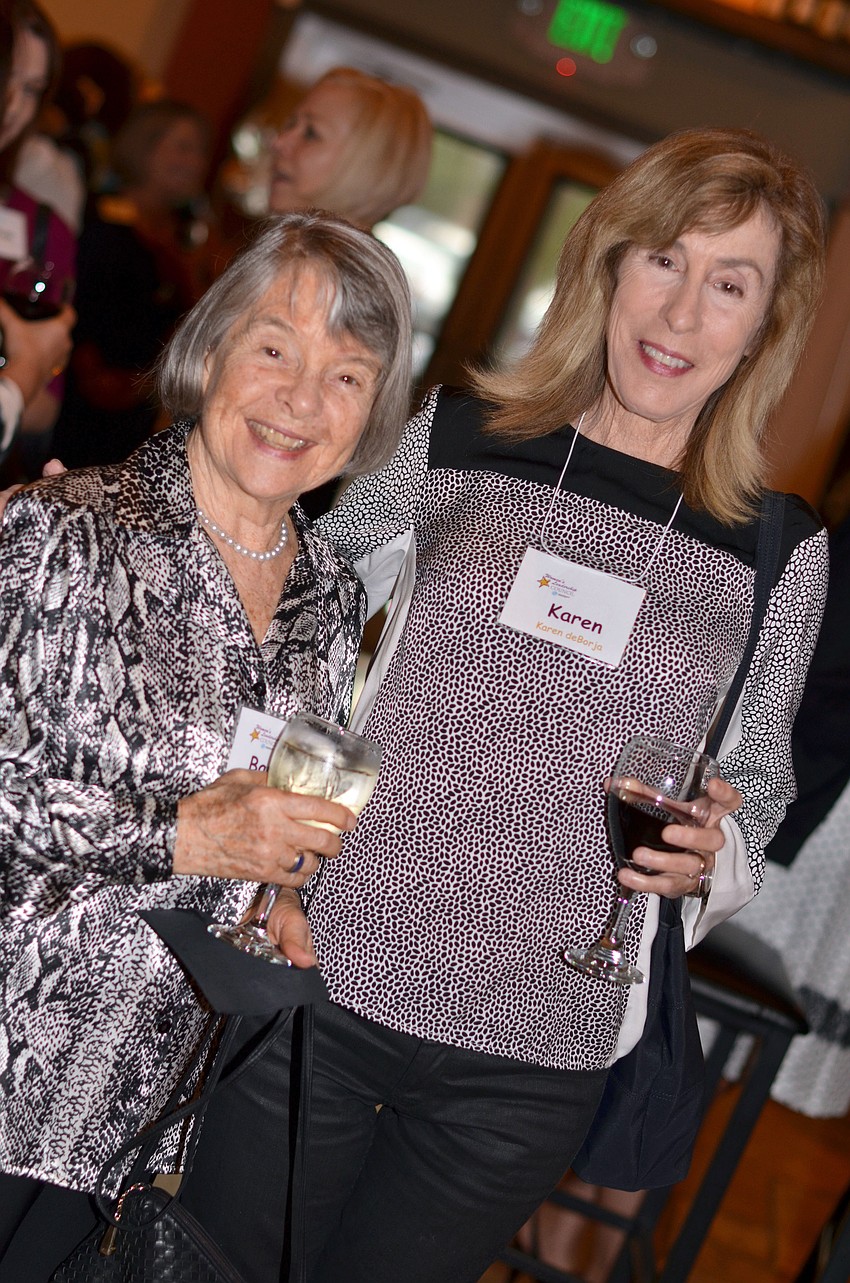 Barbara Johnson and Karen deBorja