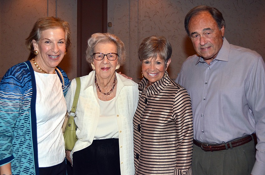 Sue Jacobson and Dorothy Jacobson with Judy and Bob Vidger