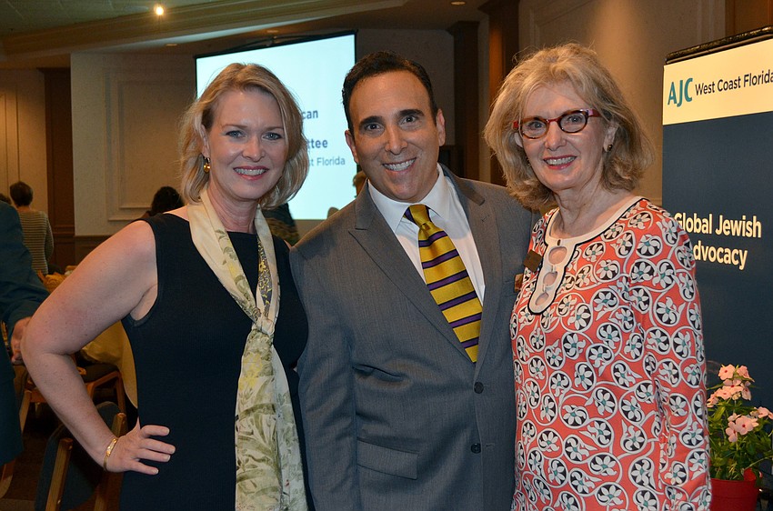 Veronica Brady, Brian Lipton and Anne Virag