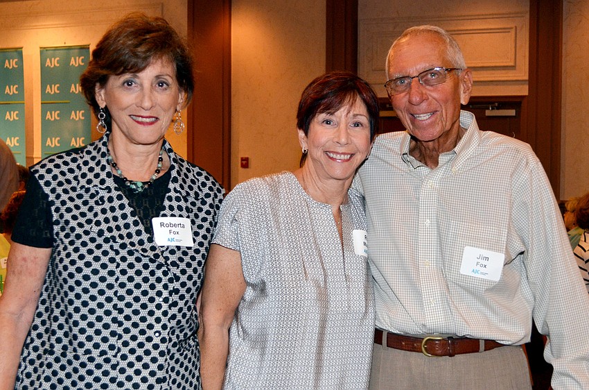 Roberta Fox, Ros Mazur and Jim Fox