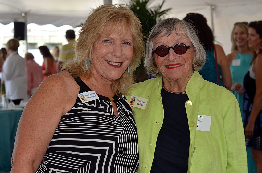 Carol Butera and  Carol Hallinger