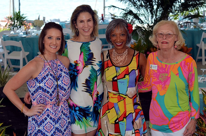 Co-Chairs Jennifer Rust, Dr. Heidi Anderson, Daisy Saunders and Sally Altman