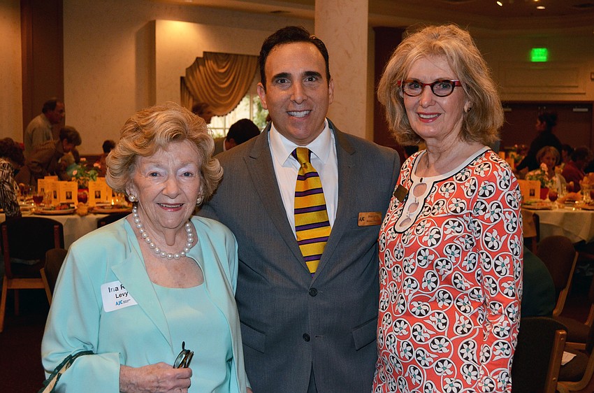 Ina Rae Levy, Brian Lipton and Anne Virag
