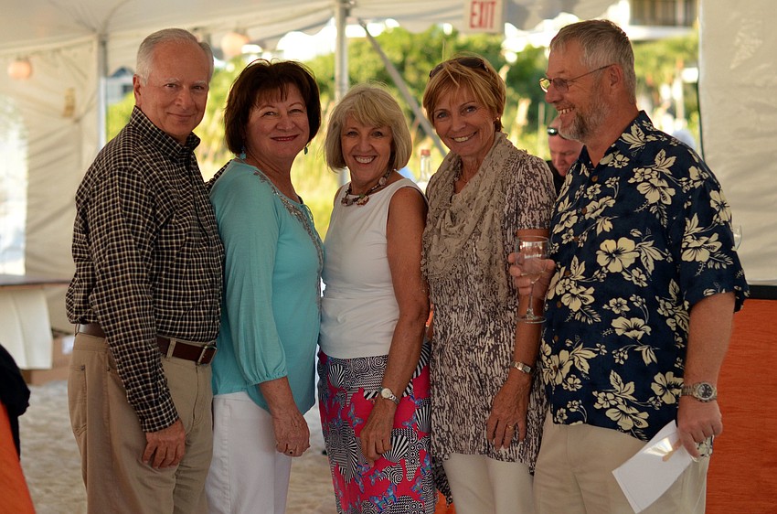 Jon and Donna Boscia, Paula Norwood and Regina and Joern Repenning
