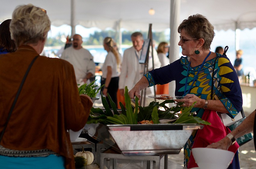 Guests enjoyed Bacchus on the Beach, a stone crab celebration and grand tasting, Friday, Oct. 31, at The Resort at Longboat Key Club.