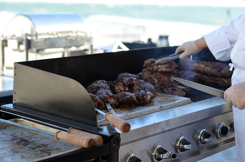 The Chefs at Longboat Key Club presented a variety of culinary offerings paired with hundreds of selections from wineries, winemakers and producers at the 4th annual Bacchus on the Beach.