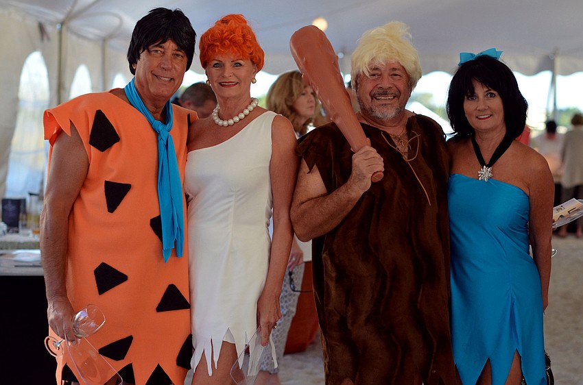 Andrew Vac and Ramona Glanz with Garry and Stephanie McColloch