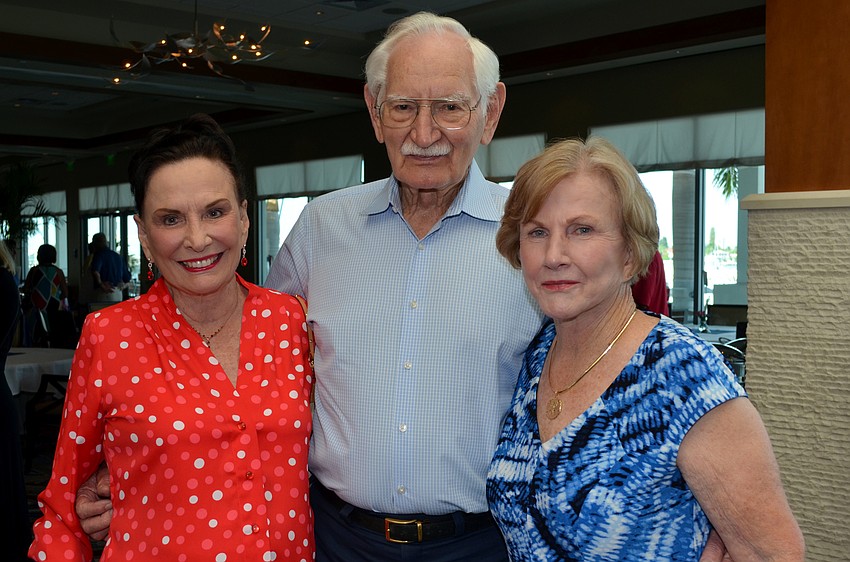 Pam and Cal Erb with Mary Flanders