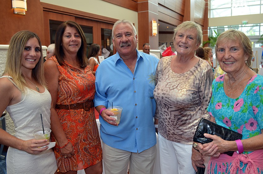 Erika Gress, Donna Gress, Rick Gress, Judy Fryer and Sue Belber