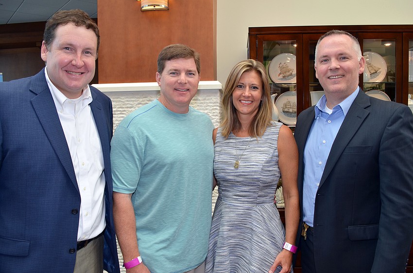 Keith Marcier, Jack and Andrea Cox and Patrick Wright