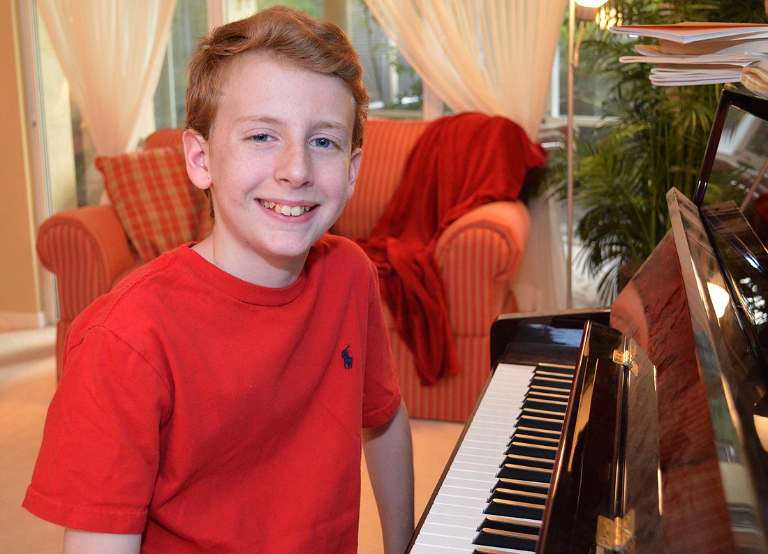 Pianist Jack Gallahan wants to help install a piano at Sarasota Memorial Hospital.