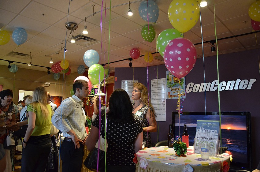 The Lakewood Ranch Business Alliance July social hour was held at the ComCenter.