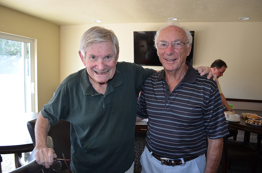 Marty Fiderer and Gus Swobada, founder of the cook-off event