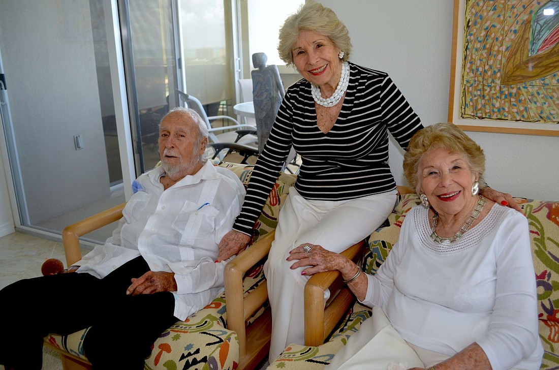 Siblings Jeffrey Shapiro, 95, Carol Siegler, 89, Jeffrey and Dorothy Tanebaum, 95, for the first time in more than five years came together for a few days June 26, to help craft a memoir for their parents.