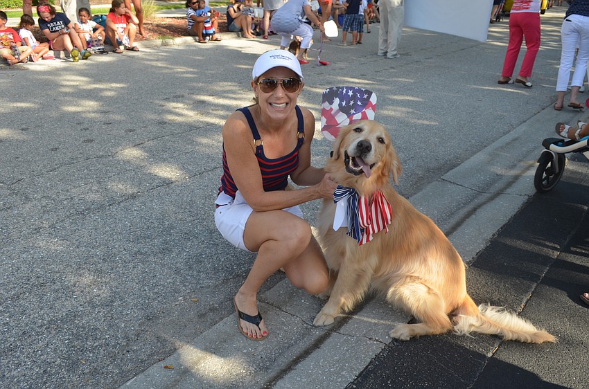 Janet Walter with Buck