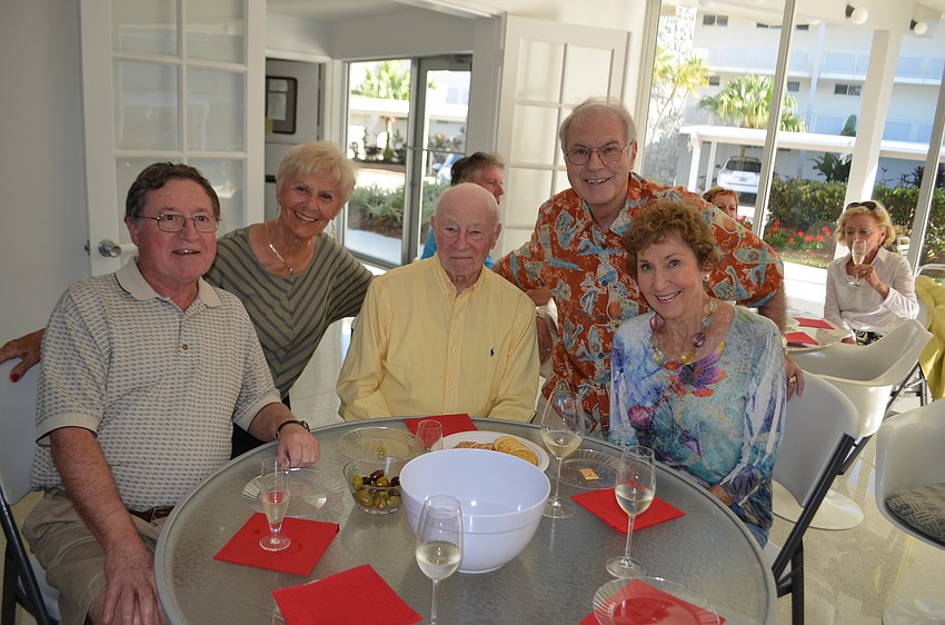 Dave Waller, Margaret Wohlfahrt, Bob Lesser, Fred Wohlfahrt and Lois Lesser