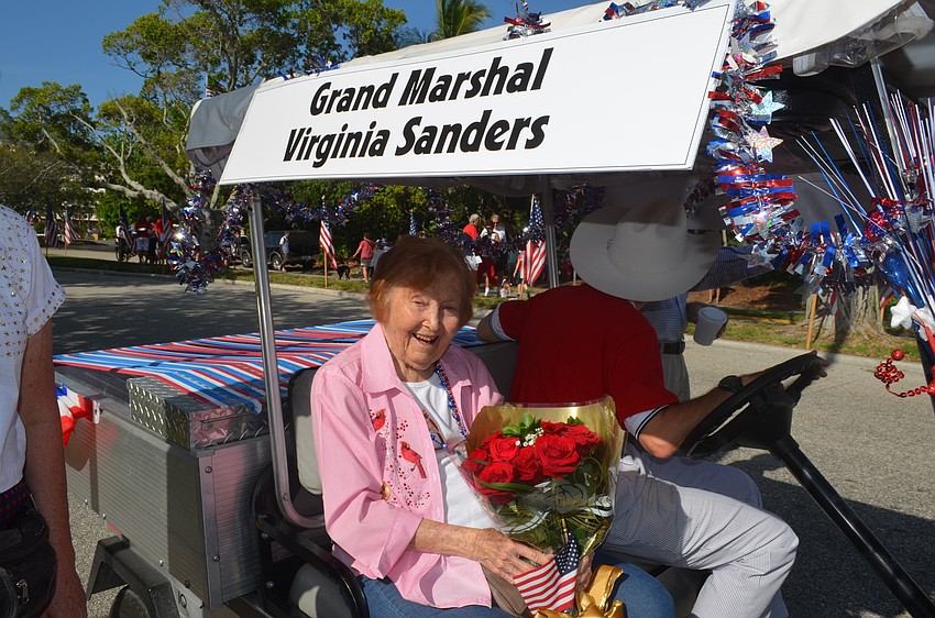 Grand Marshal Virginia Sanders