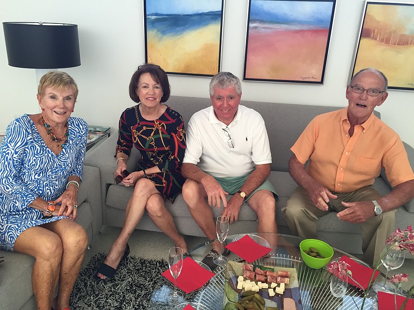 Charlotte Quinn, Michelle and Bob Ricciardi and Lee Quinn