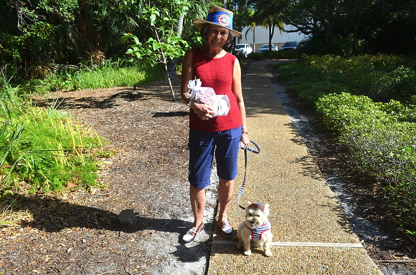 Pat Frain with Wrigley, who won the Best Owner and Dog award