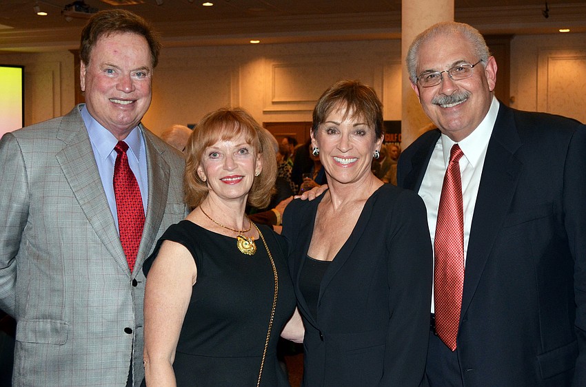 Steve and Lila Huse with Dick and Leslie Rivera