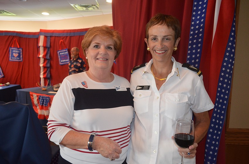 Marshall Fernandez and Commodore Martha Schantz