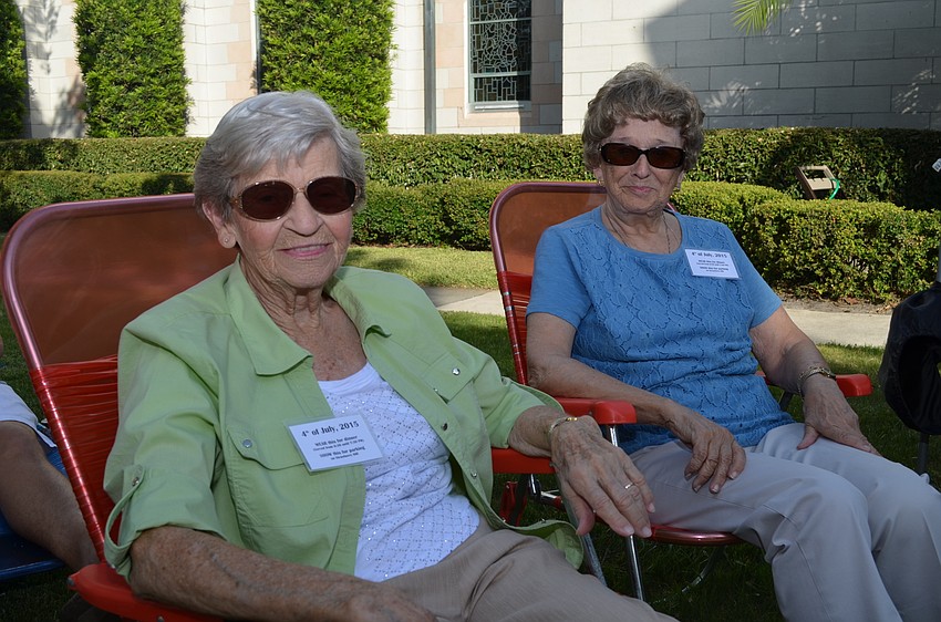 Esther Tyson and Helen Brown