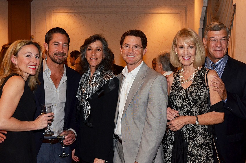 Nicole and Dan Starostecki, Jane and Brad Robbins, Robin Radin and Ellen Wells