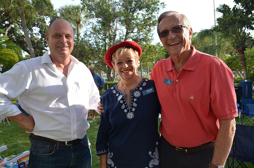 Selden Henry, Lorraine Murphy and Lee Holden