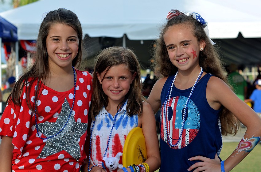 Jada Constant, Amelia Haylett and Paige Thompson