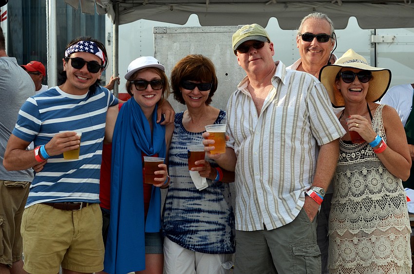 Cliff Costello, Ali Briggs, Pam Pirogowicz, Rick Briggs and Steve and Jane Mason