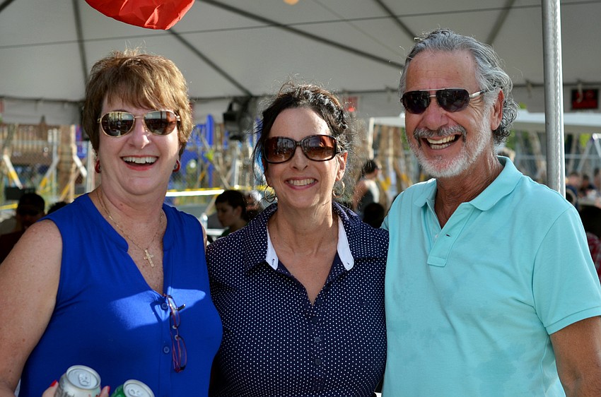 Cheryl Duley with Gail and David Rubinfeld