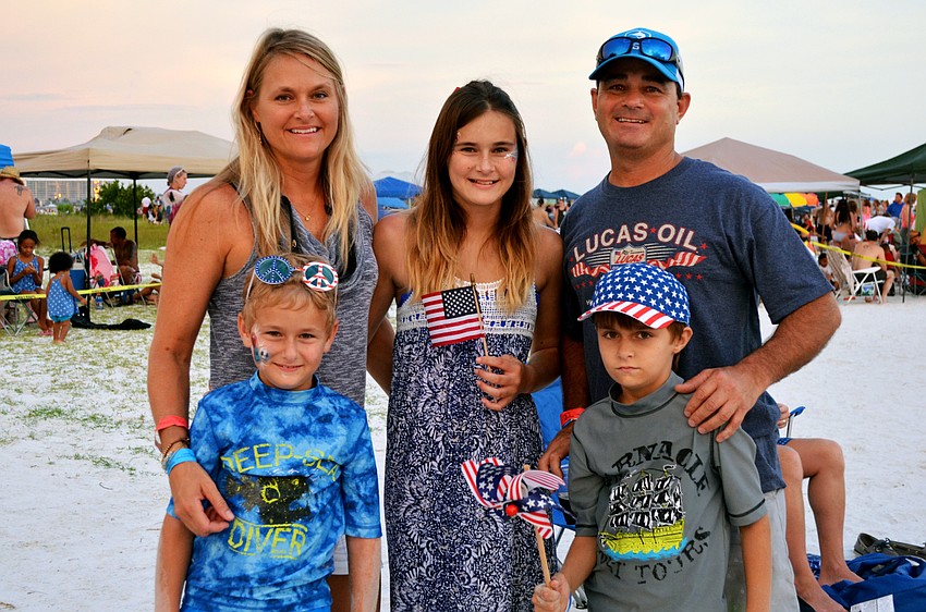 Becky, Preston, Brooke, Danny and Chase Foster