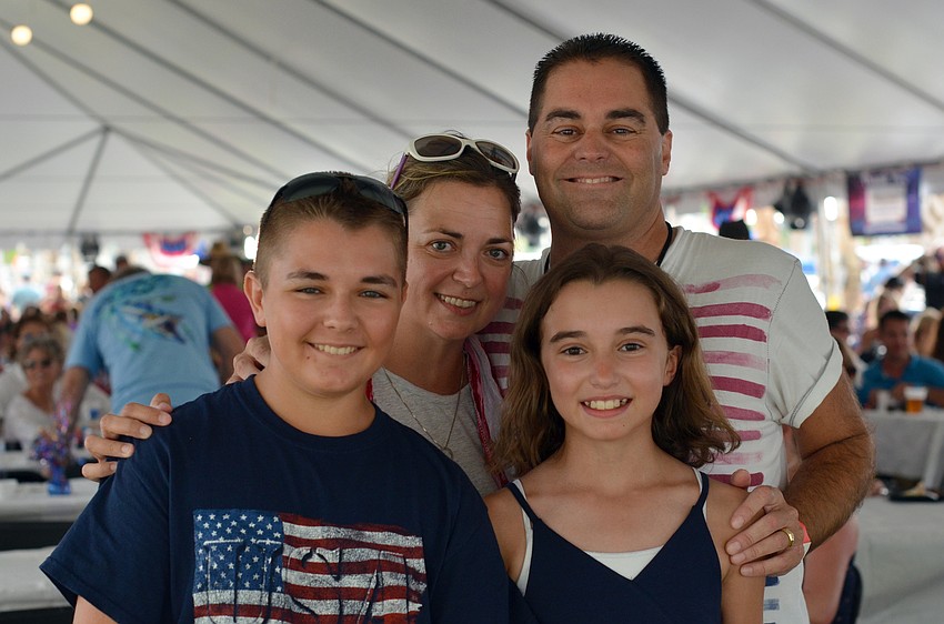 Nick, Christina, Ken and Alexa Ziff