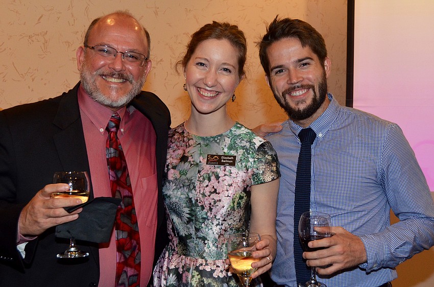 Jennifer Takeda with Jerry and Beathe Elden