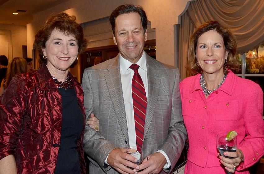Barbara Brizdle with Scott and Jill Levine