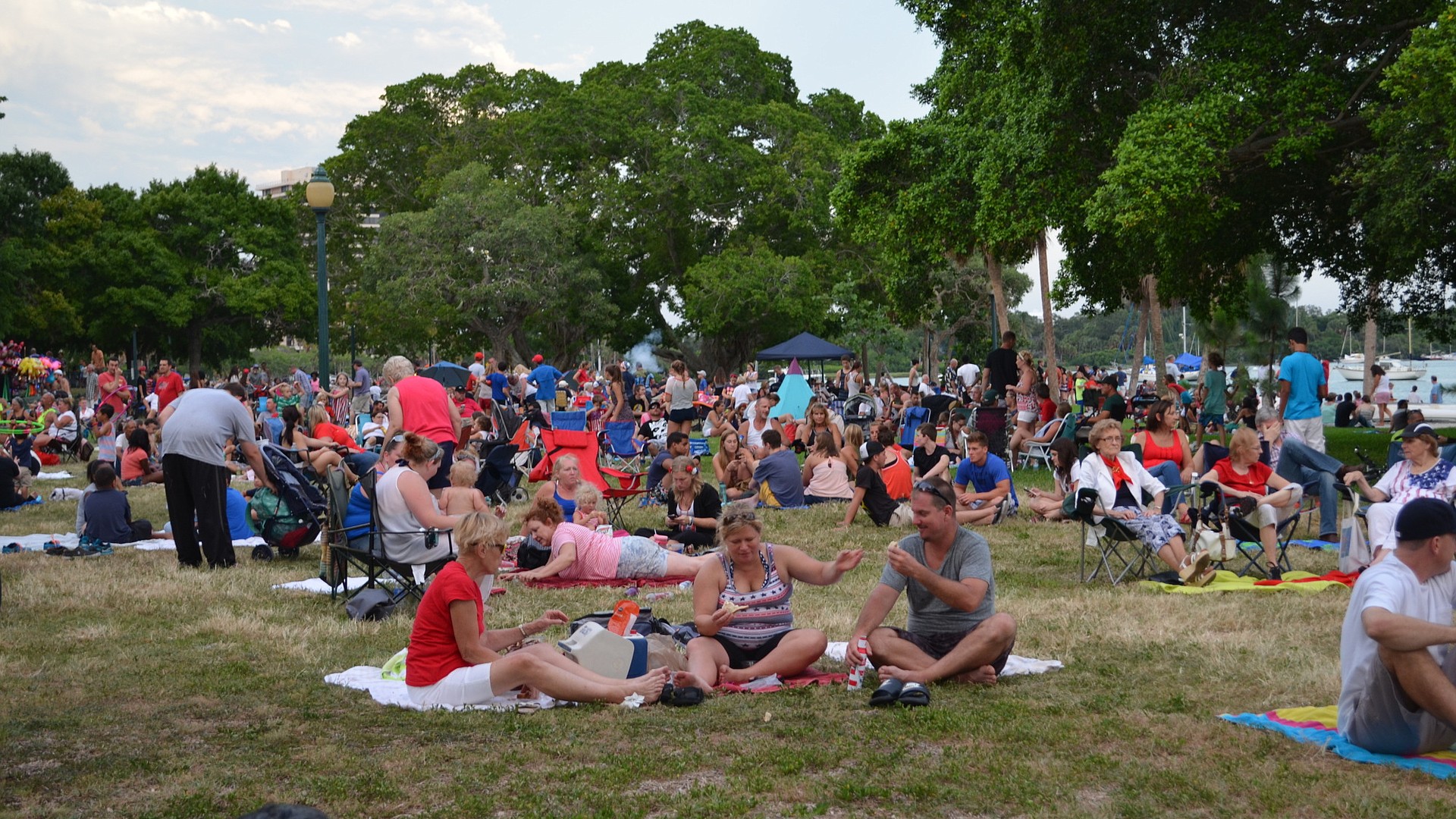 Residents take in fireworks at Bayfront Park Your Observer