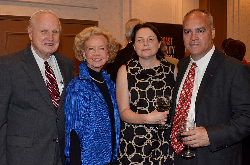 Bob Cutler, Barbara Staton, Allison Archbold and Hugh Bettendorf
