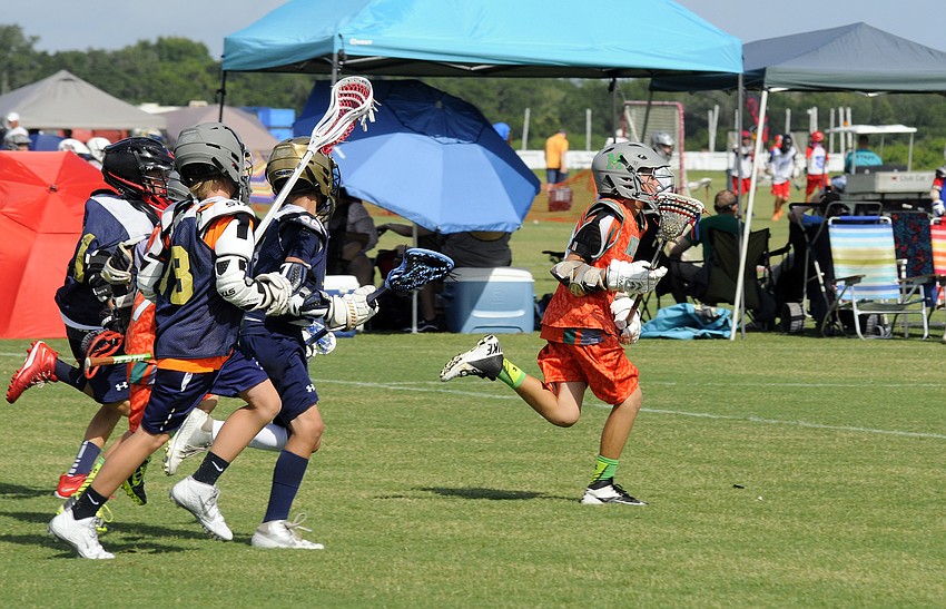 The Monsters U11 team went 6-0 to win the championship.