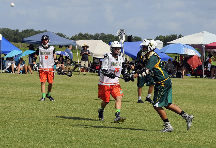 The Monsters U15 team defeated the Pasco Lions 12-1 in its second game of the tournament.