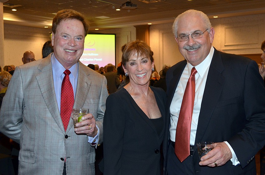 John and Eileen Hampshire with Nikki Sedacca