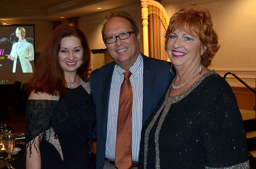 Michele Strauss, Bill Church and Mary Bensel