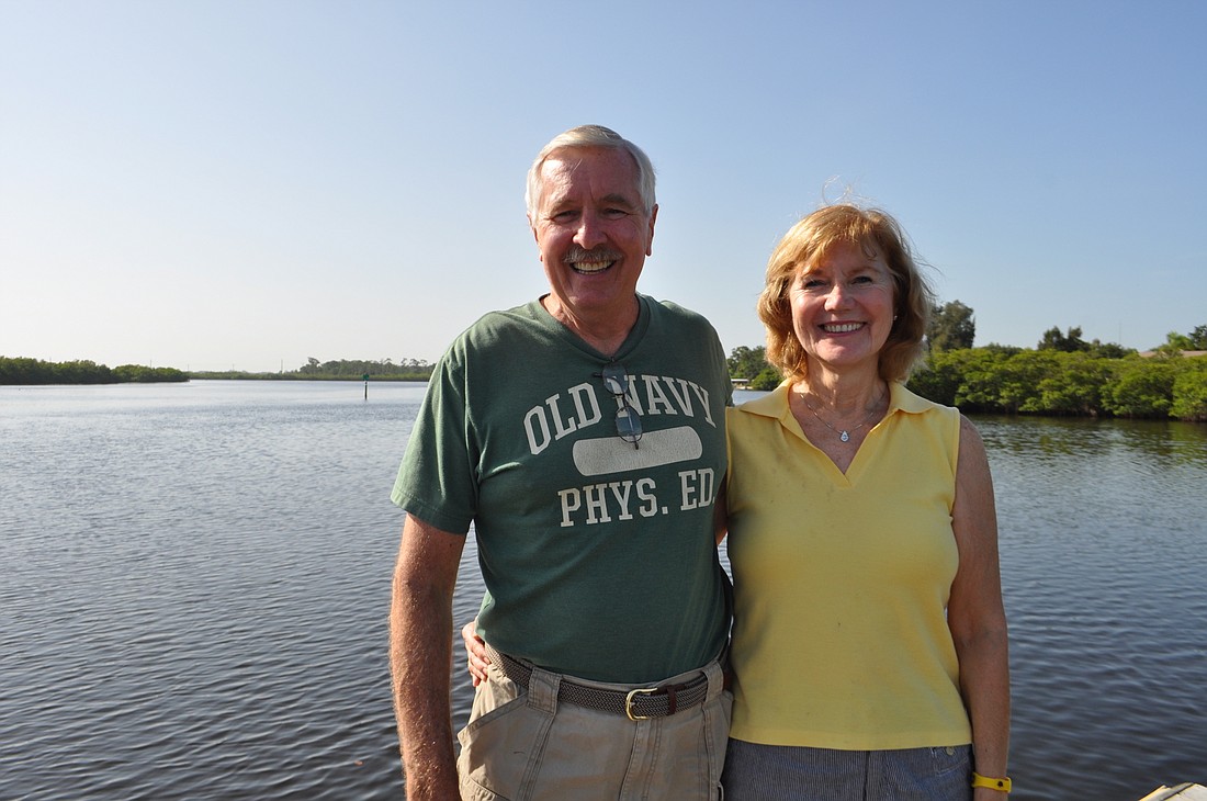 Rick and Carol Ohlendorf, of Panther Ridge, say Pine Island should be protected.