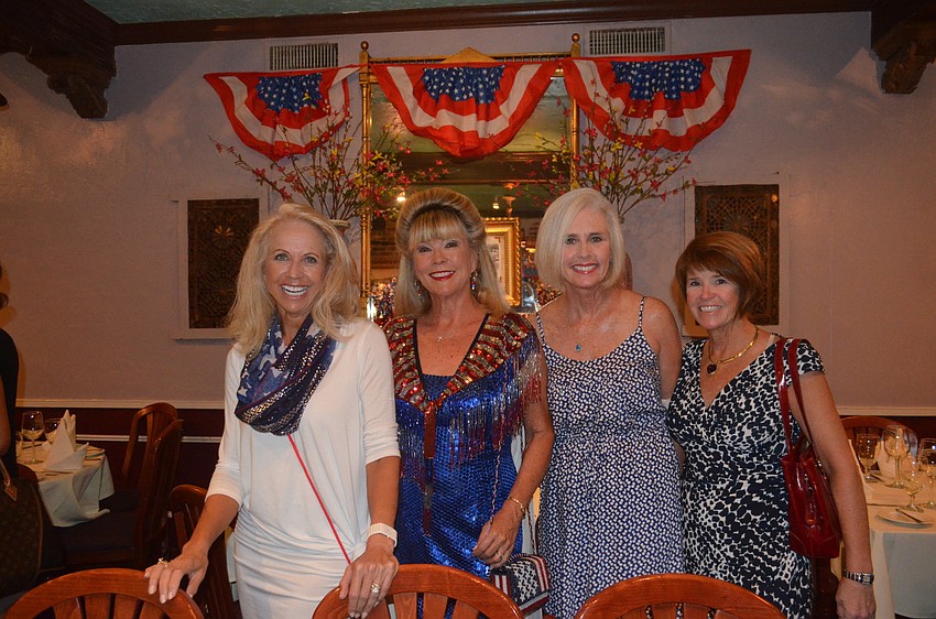 Marcia Gutridge, Operation Kindness President Joanne Forch, Sandy Schonhoff and Cathy Kaplinski