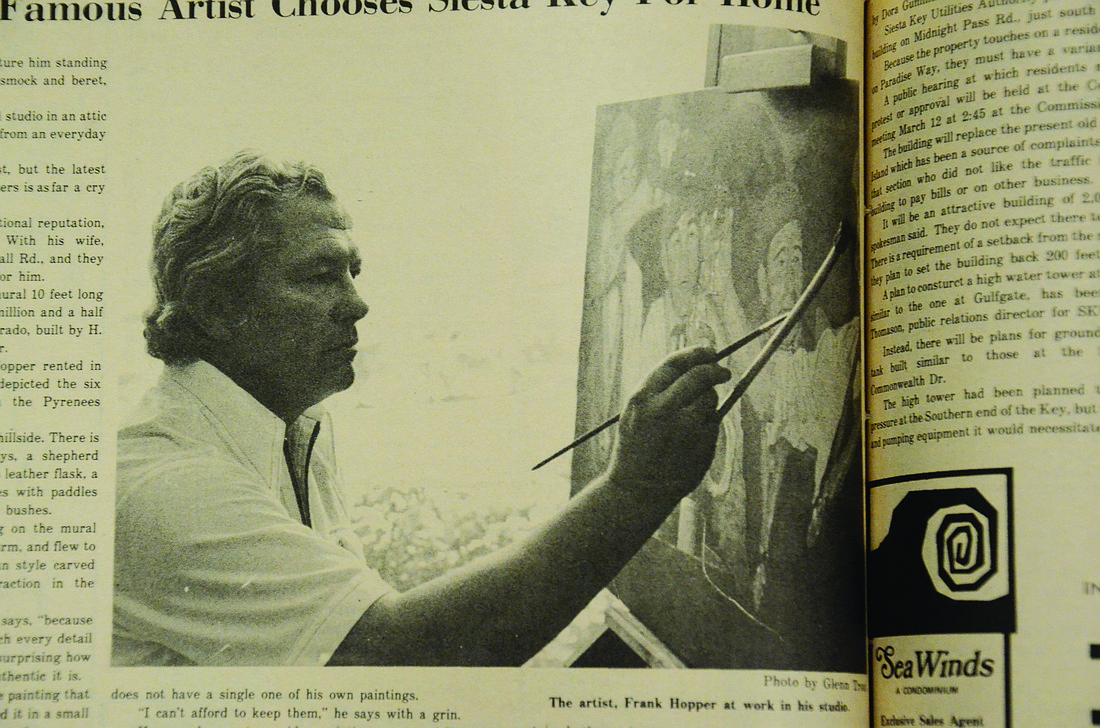 According to his website, Frank Hopperâ€™s first art commission was at age 11. He received $35 for his work.