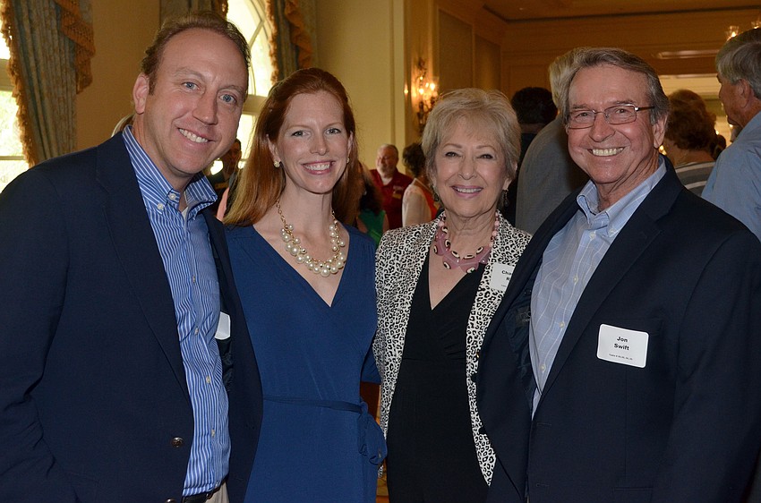 Ben and Lynn Bates with Charlotte Ryan and Jon Swift