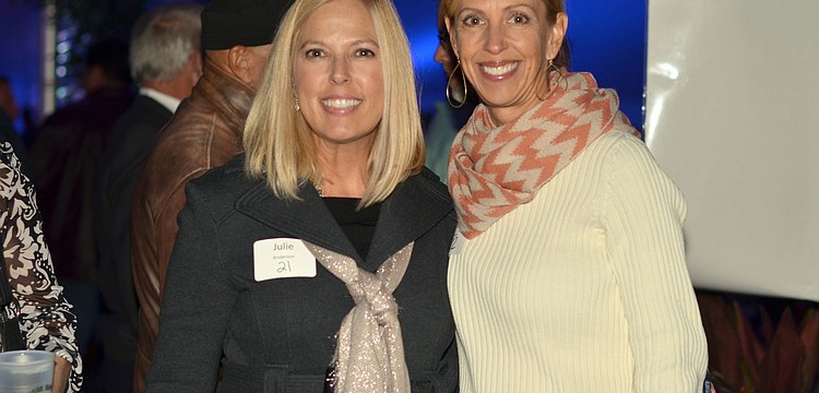 Julie Anderson and Leslie Jones