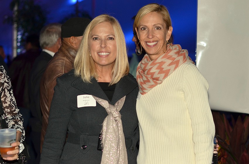 Julie Anderson and Leslie Jones