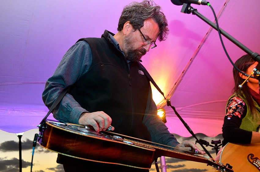 David Brain plays the Dobro for Passerine.